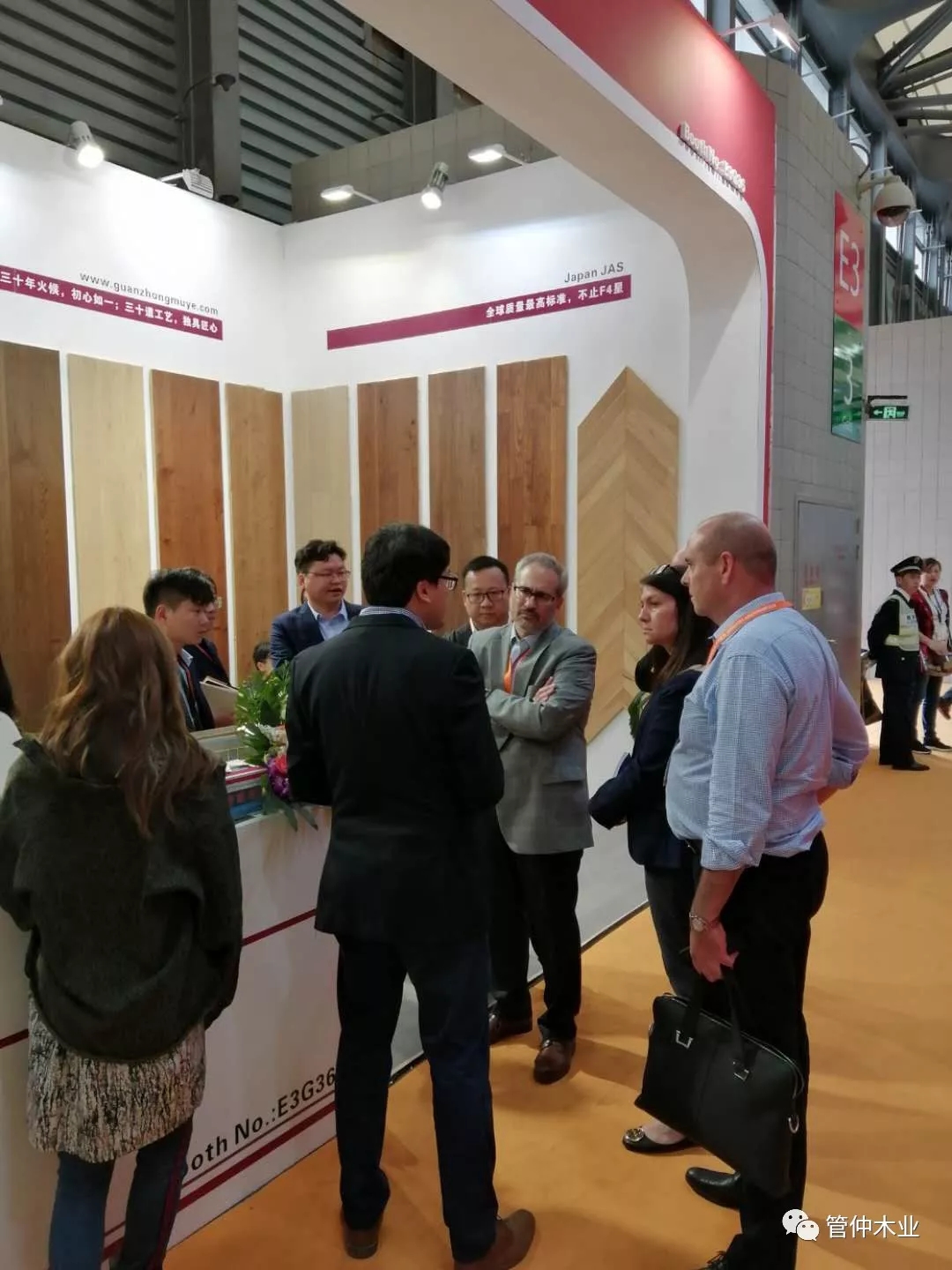 管仲地板，不止F4星---上海地板展精彩回顧(圖4)